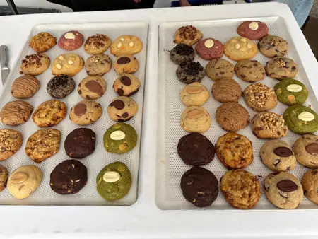 Inauguration de l'esplanade Charles de Gaulle - Mériadec - février 2026 - Délicieux cookies